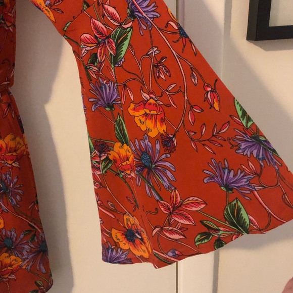 Strut and Bolt Burnt Orange Romper - Picture 2 of 2